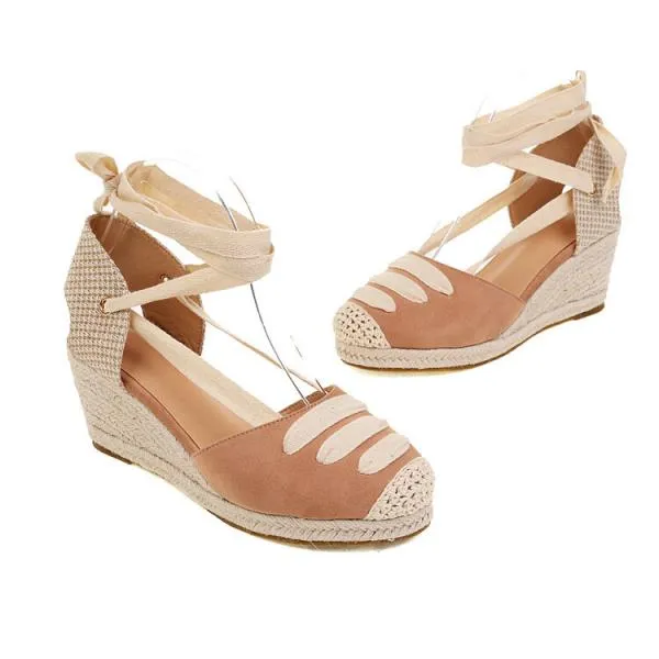 Abigail Espadrille Platform Sandals - 3 Colors