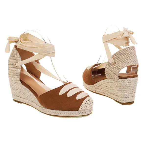 Abigail Espadrille Platform Sandals - 3 Colors