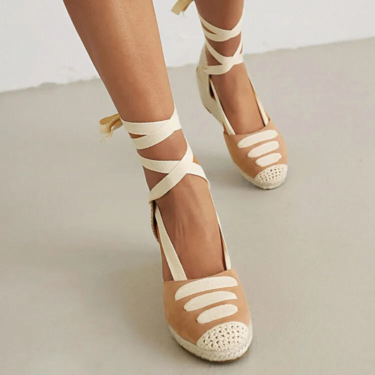 Abigail Espadrille Platform Sandals - 3 Colors