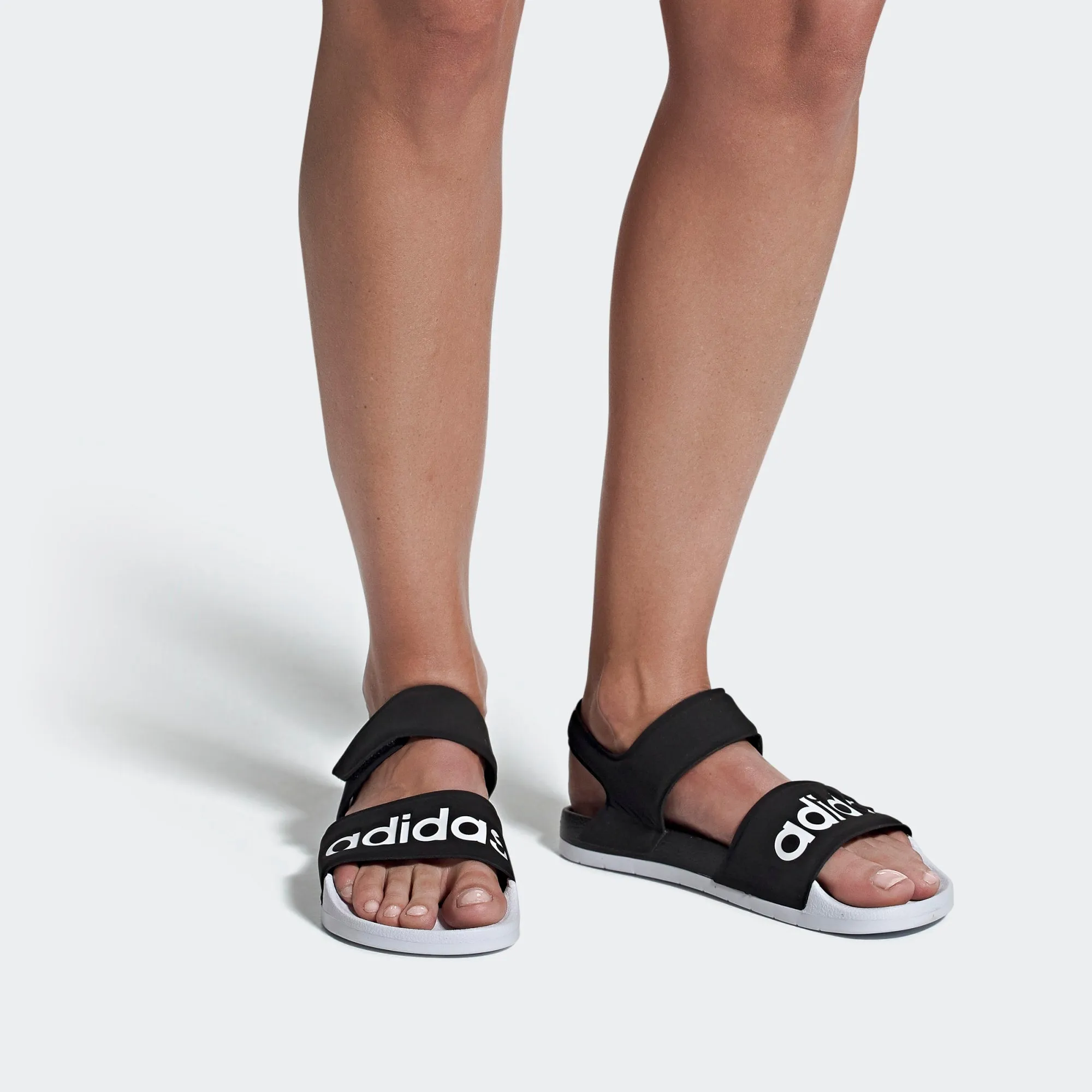 Adidas Adilette Sandals (Black/White)(F35416)