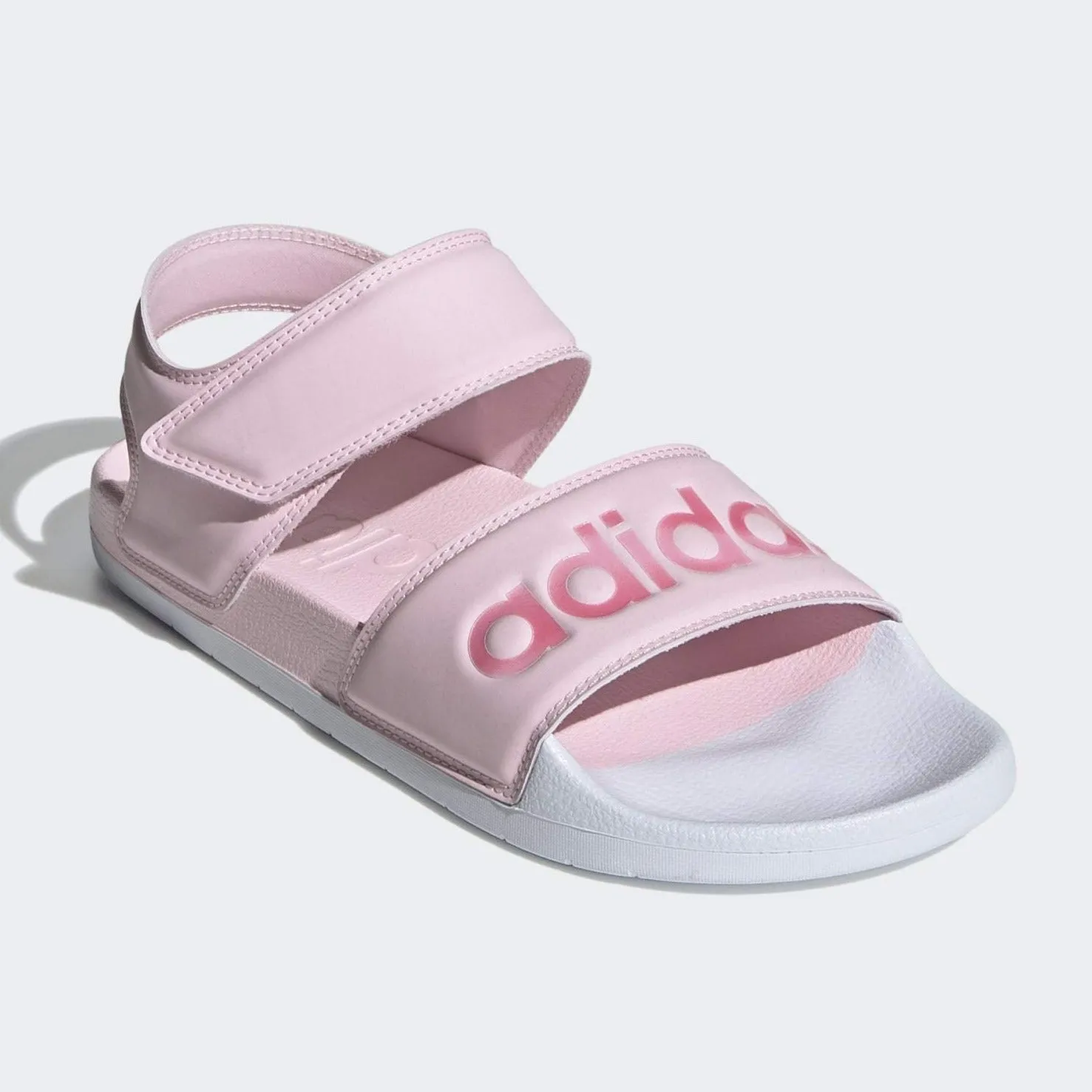 Adidas Adilette Sandals (Clear Pink/Cherry Metallic/Cloud White)(FY8167)