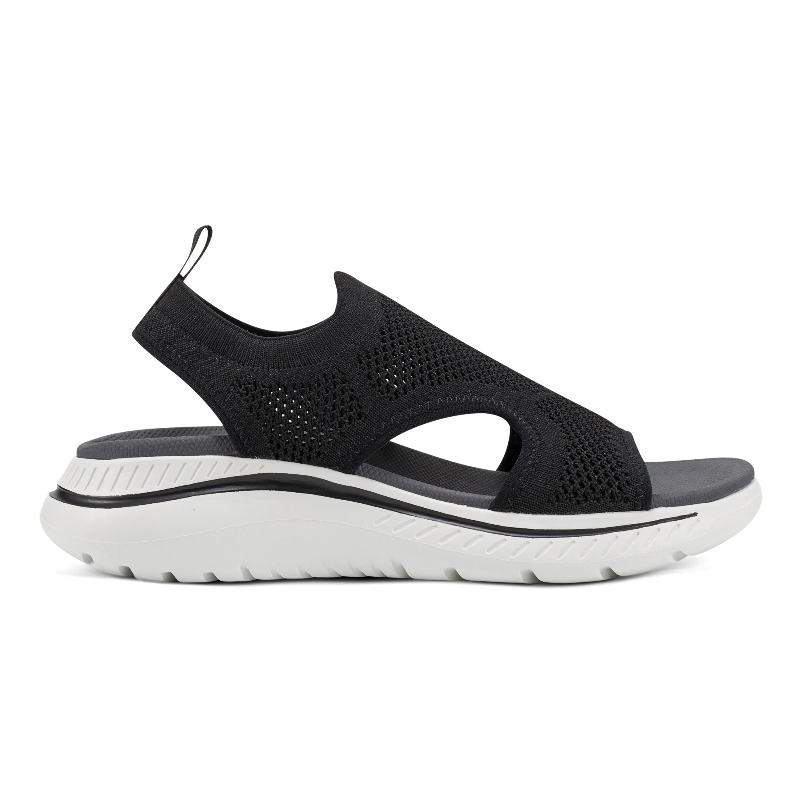 Alma Slip On Wedge Sandals