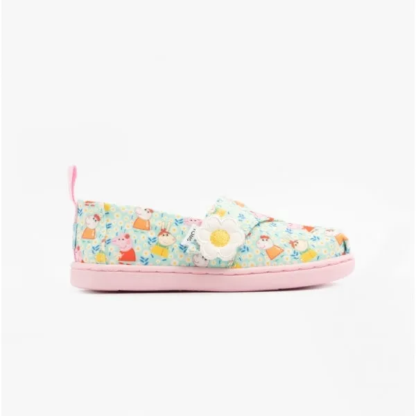 ALPARGATA Peppa Pig Girls Canvas Shoes Green
