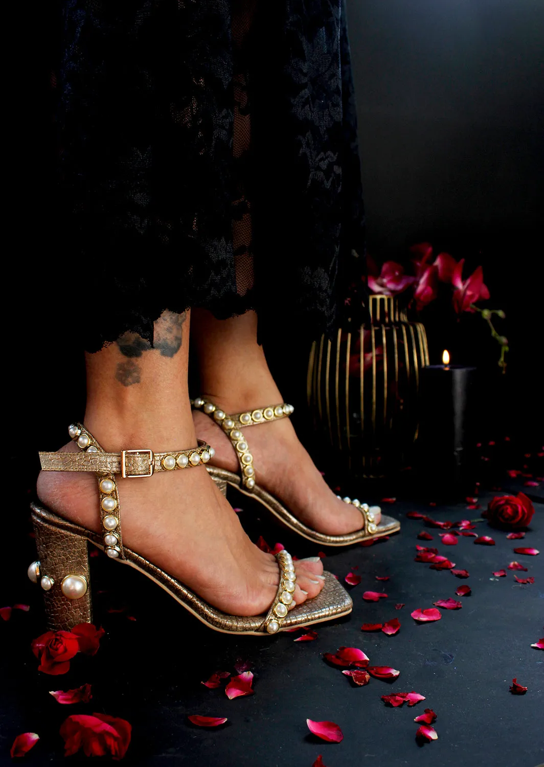 Aria Block Heels