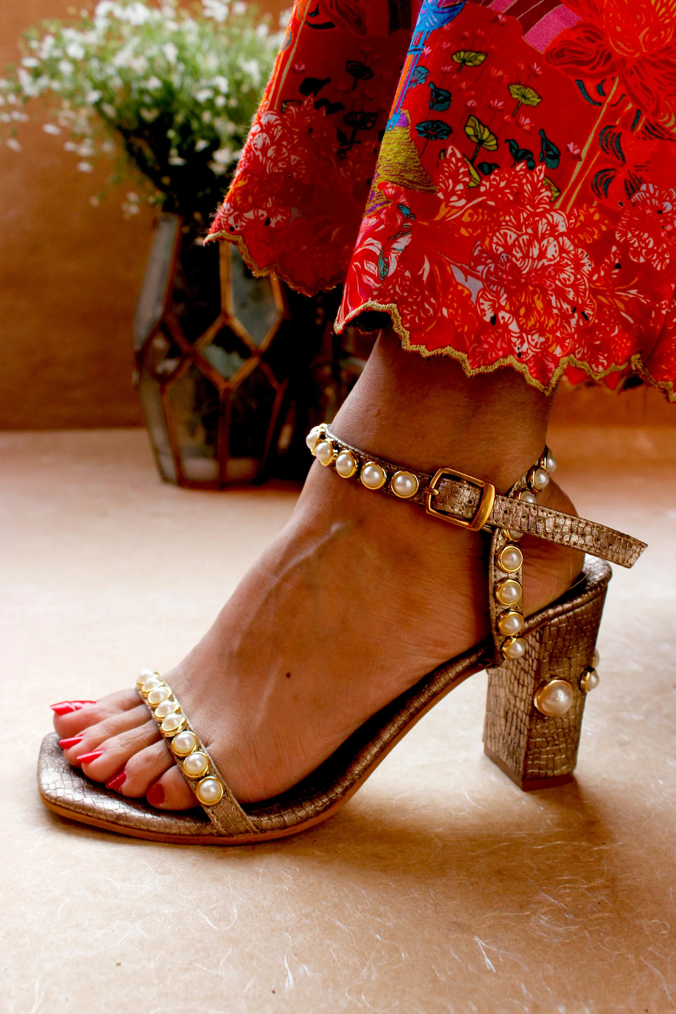 Aria Block Heels