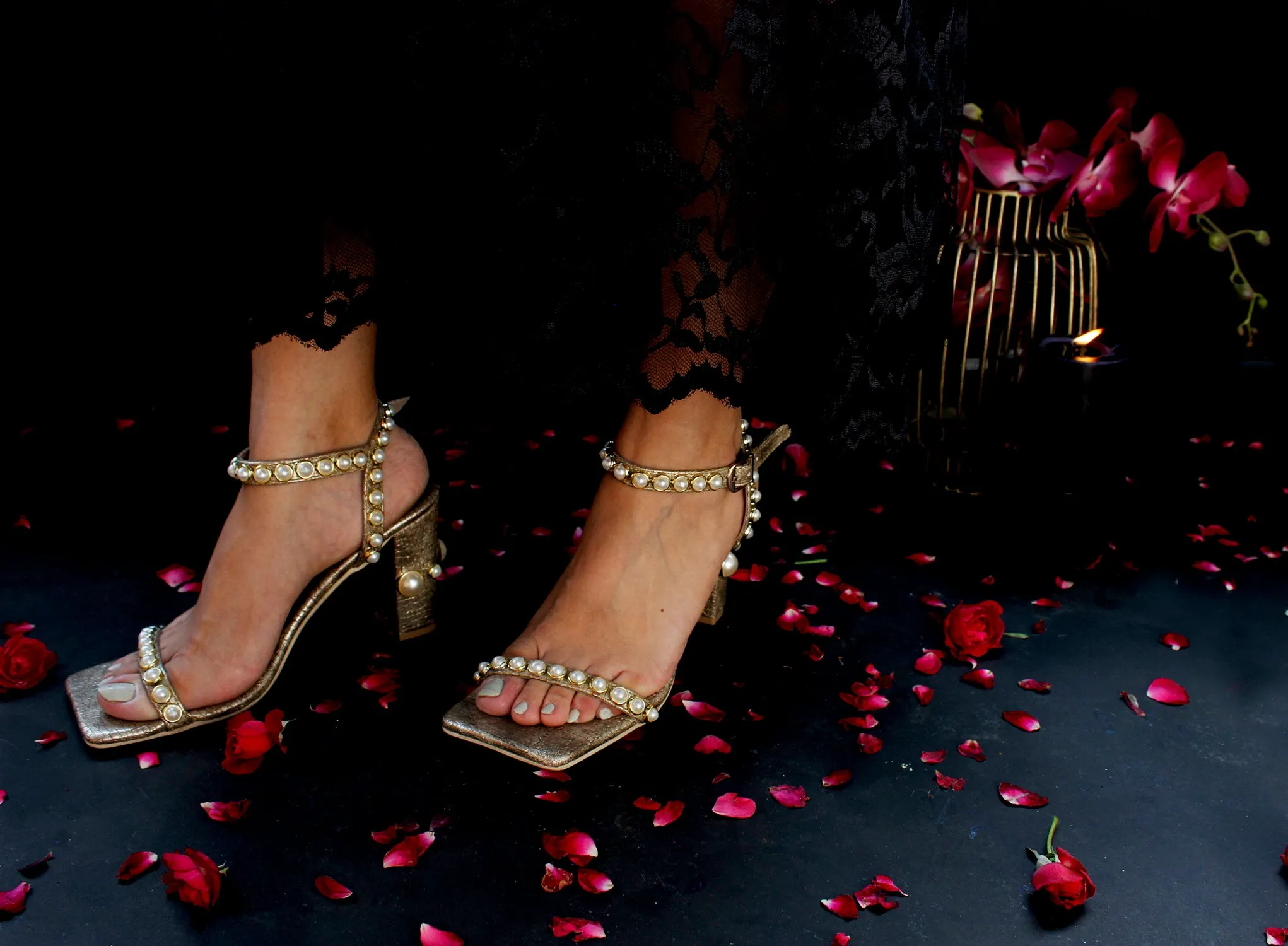 Aria Block Heels