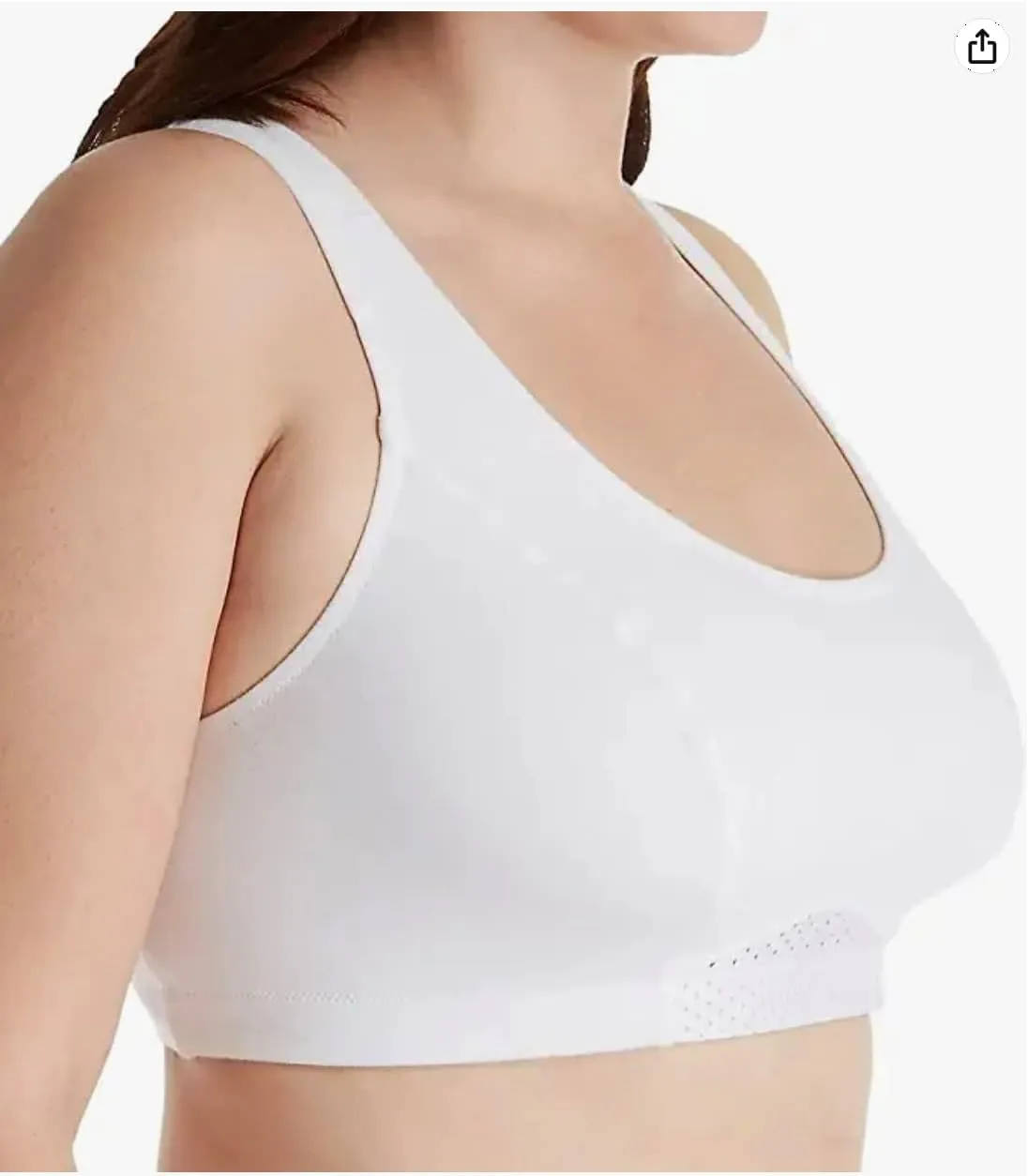 Bestform Women's Cross Trainer Back Support Plus Size Sports Bra 5016092