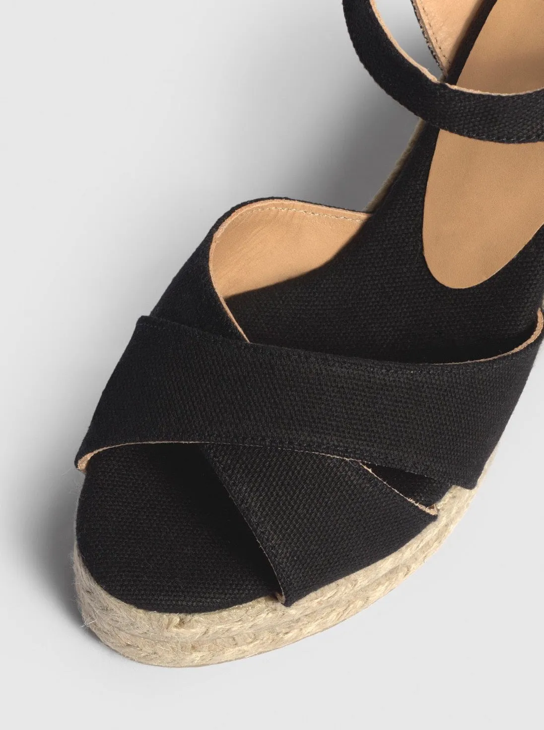 BLAUDELL SANDALS WEDGE | NEGRO