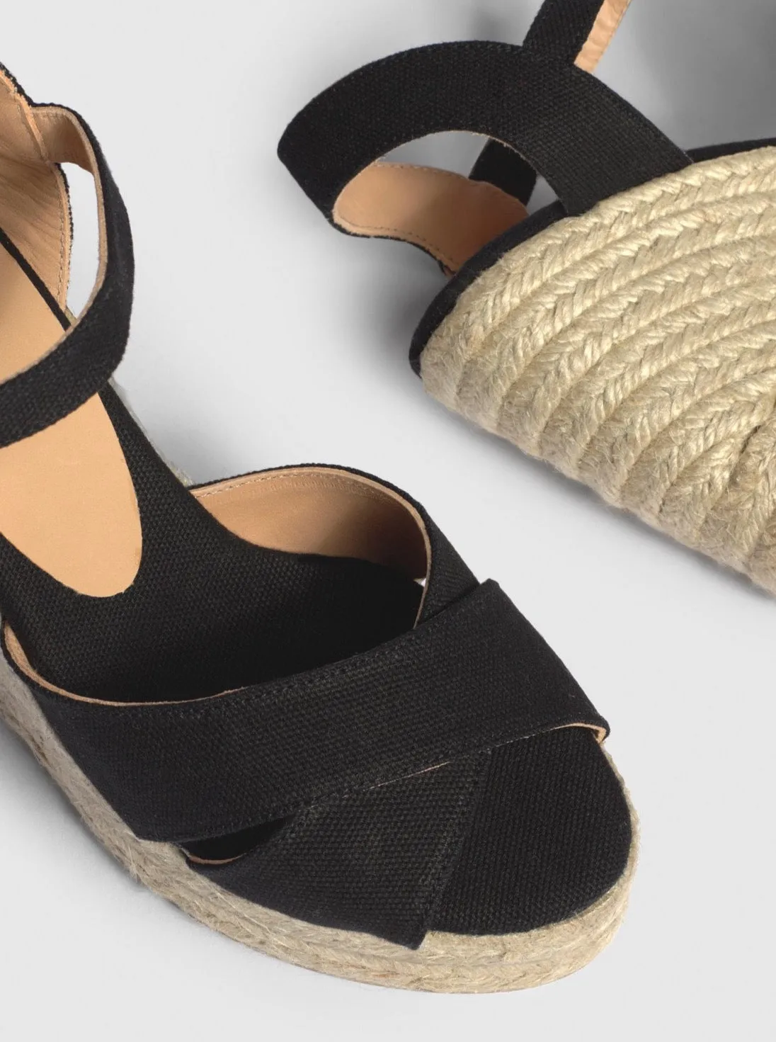 BLAUDELL SANDALS WEDGE | NEGRO