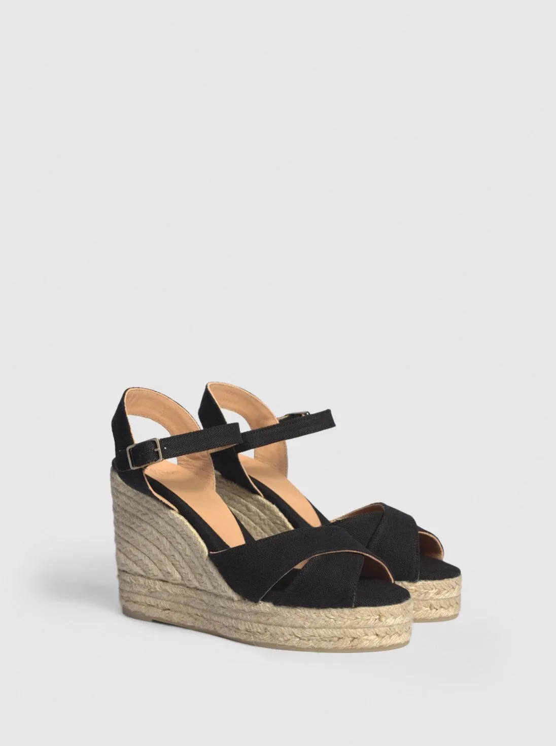 BLAUDELL SANDALS WEDGE | NEGRO
