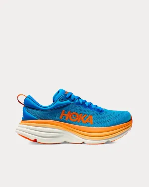 Bondi 8 Coastal Sky / Vibrant Orange Running Shoes