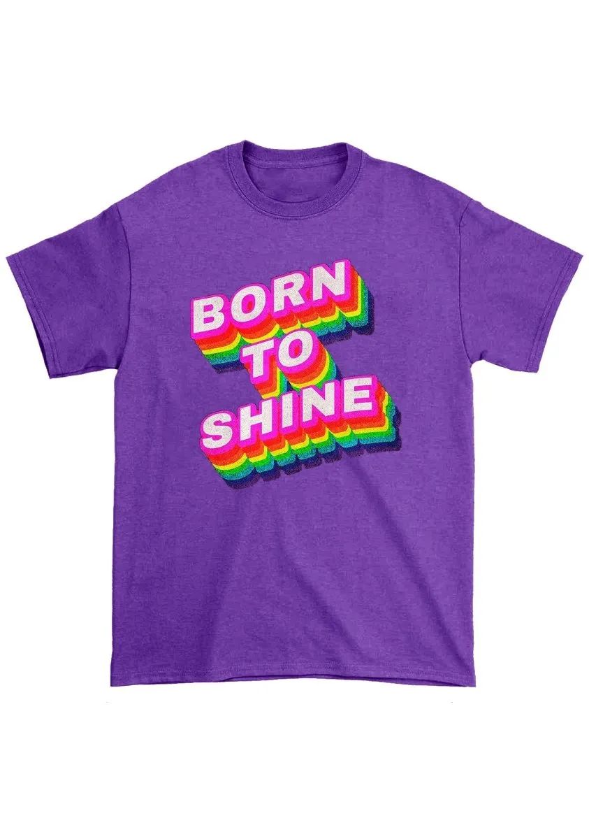 Born To Shine Chunky Shirt