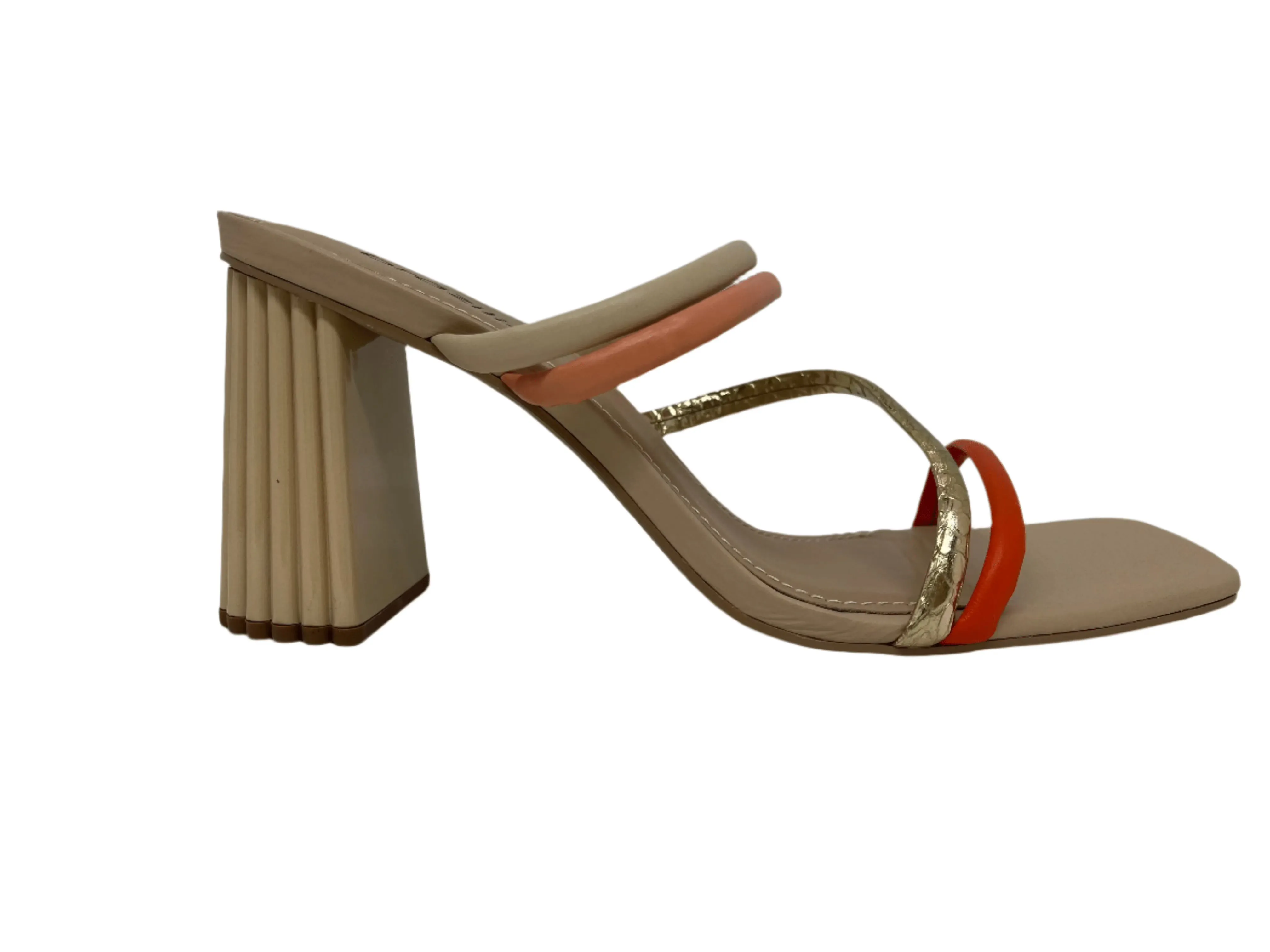 BRAZILIO KIMBERLY STRAPPY BLOCK HEEL