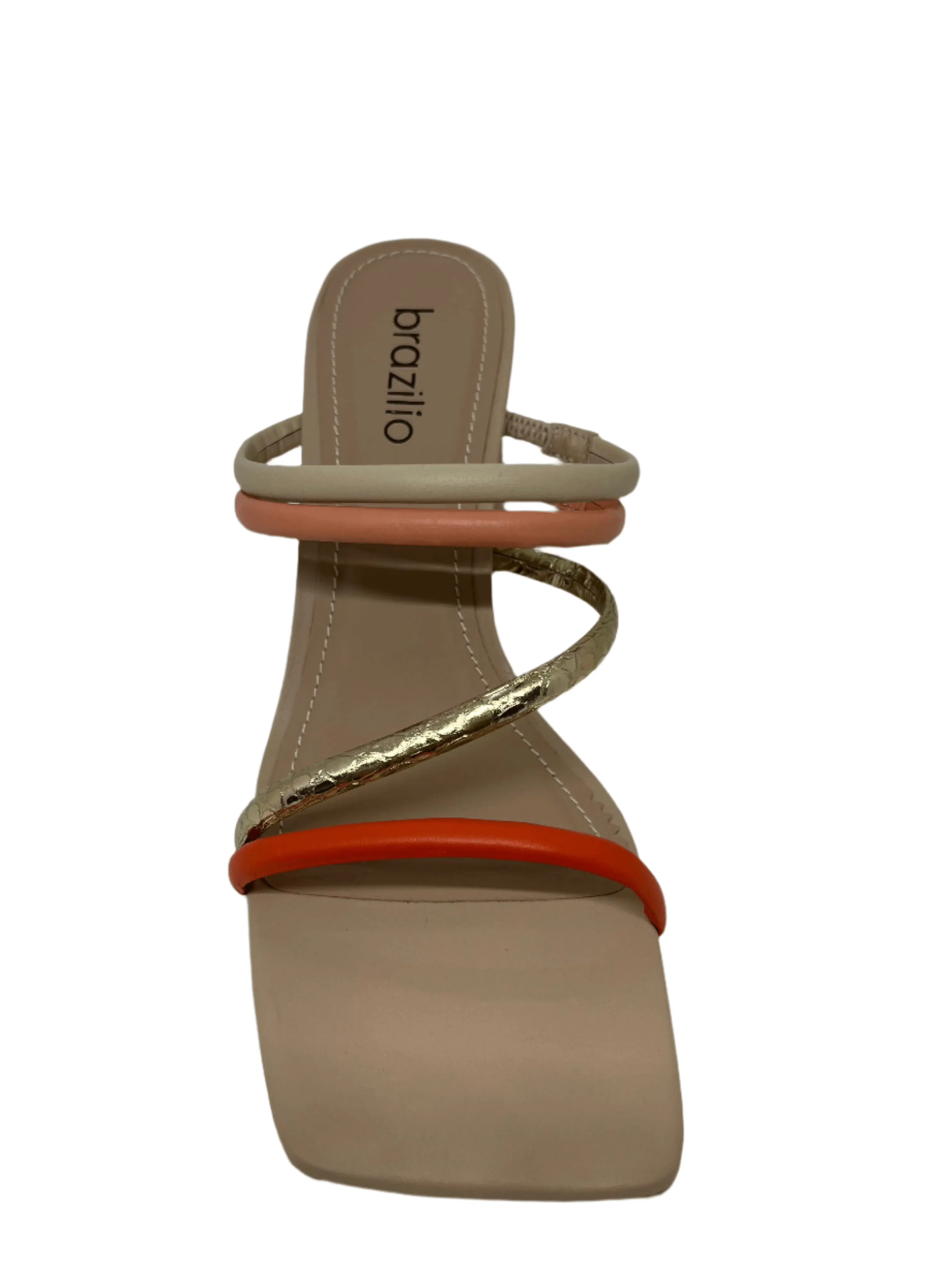 BRAZILIO KIMBERLY STRAPPY BLOCK HEEL