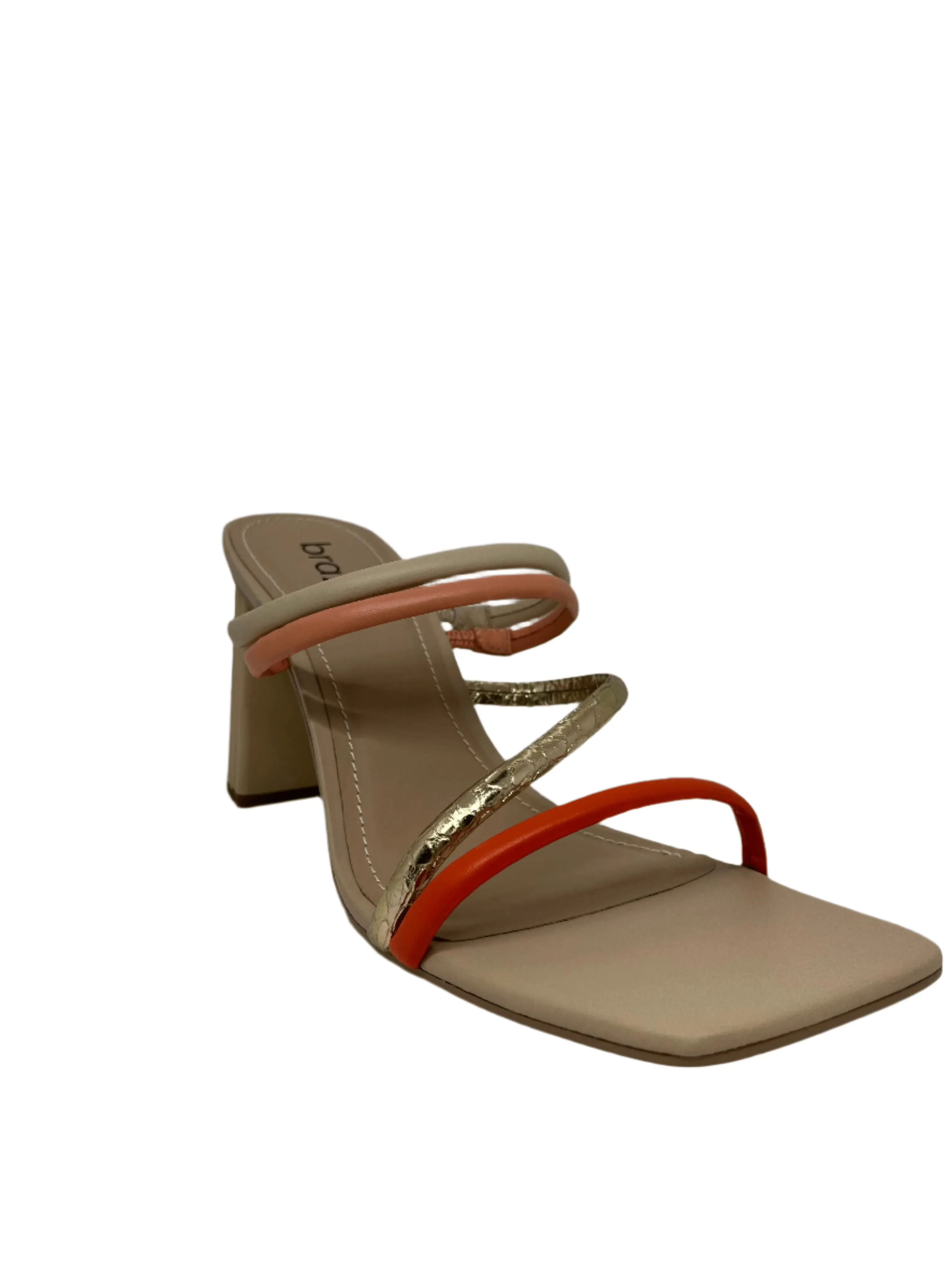 BRAZILIO KIMBERLY STRAPPY BLOCK HEEL