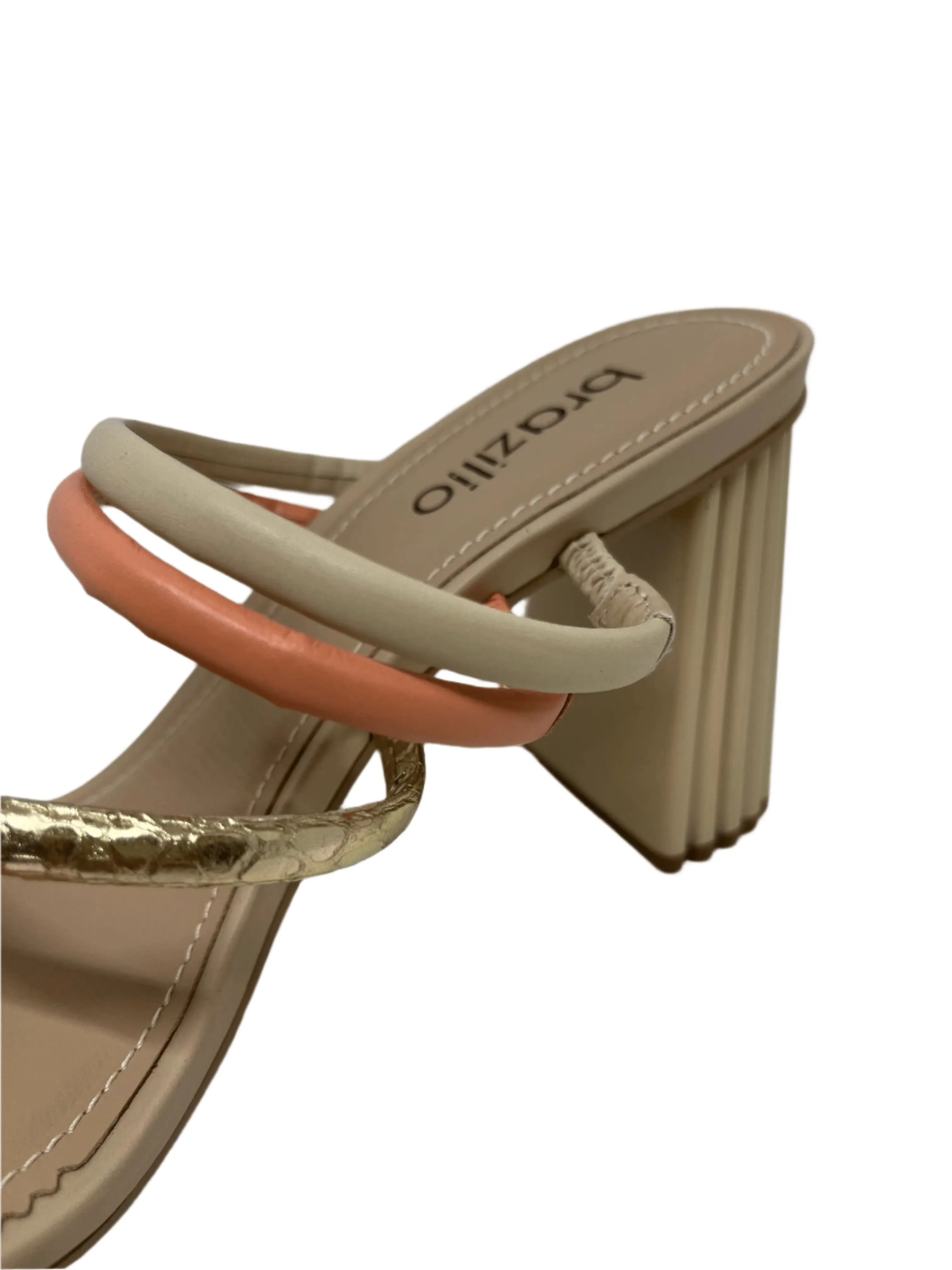 BRAZILIO KIMBERLY STRAPPY BLOCK HEEL