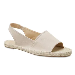 Elvira Espadrille in Natural Canvas