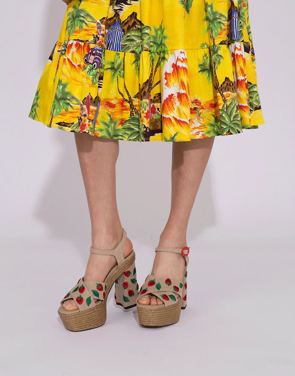 Forman Angelina Platform Sandal