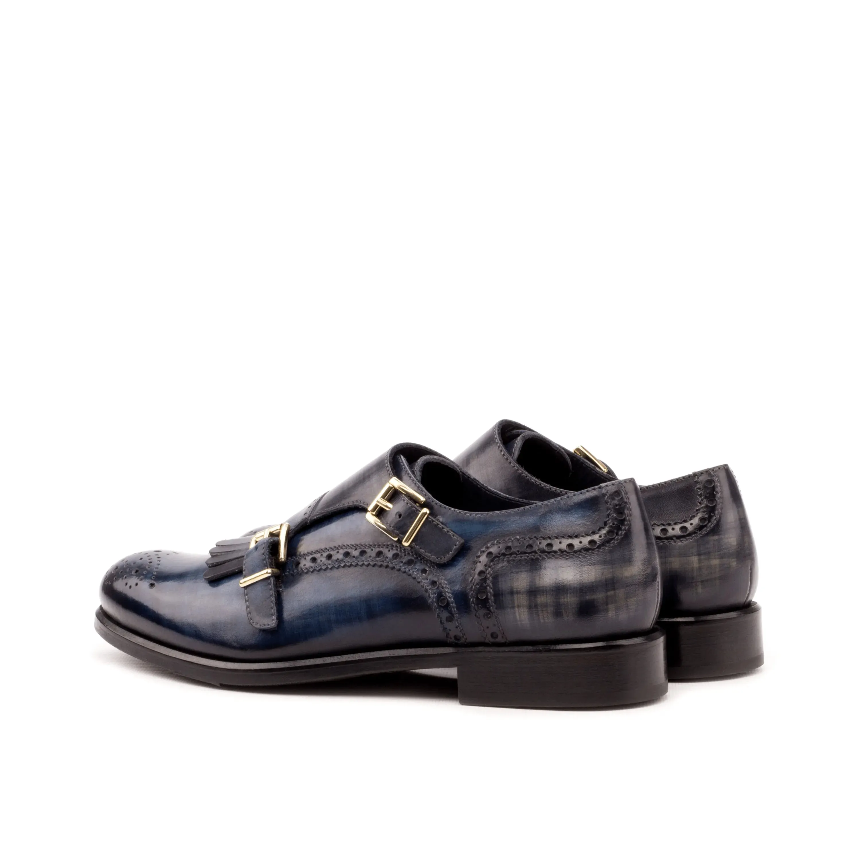 Gawain Kiltie Womens Patina Monk