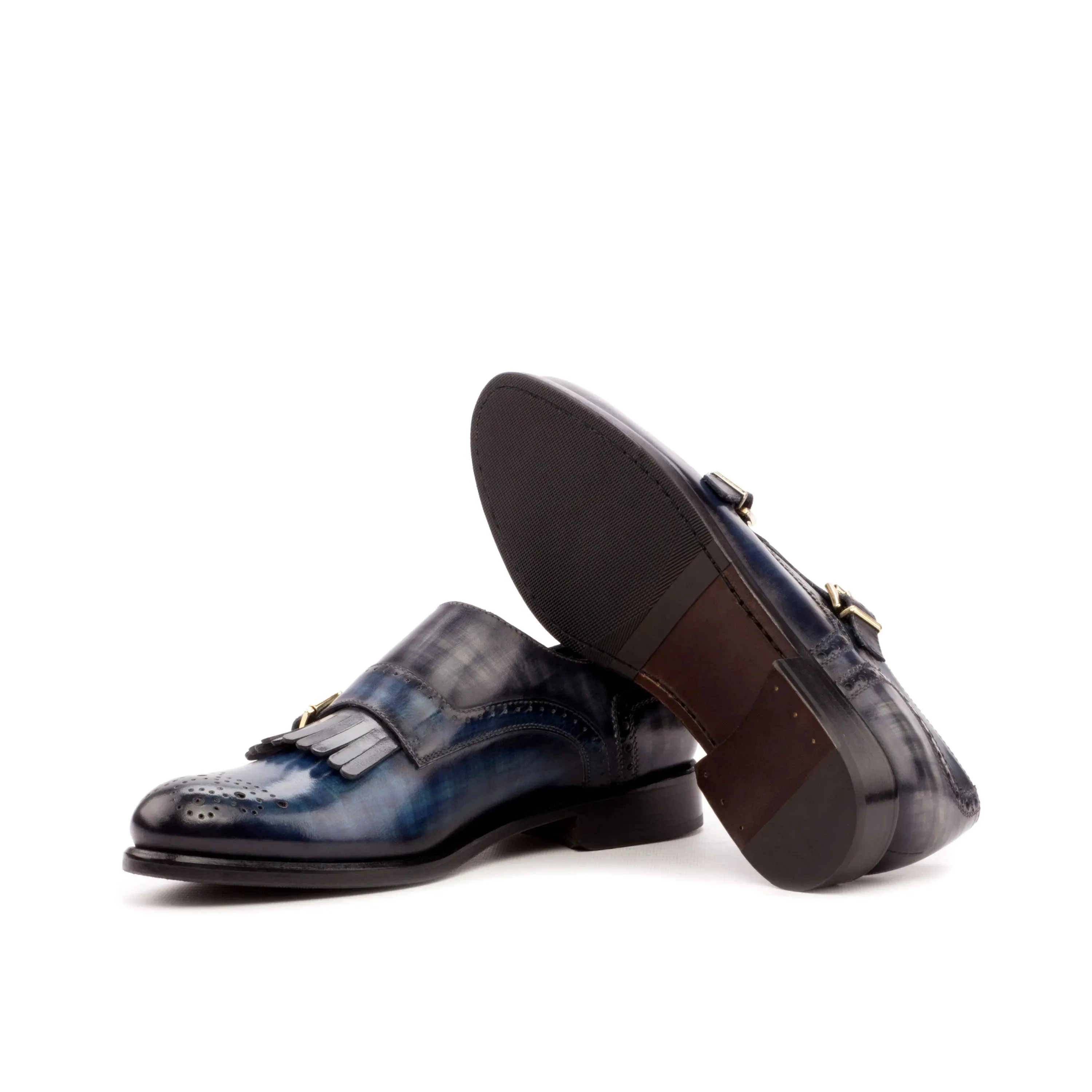 Gawain Kiltie Womens Patina Monk