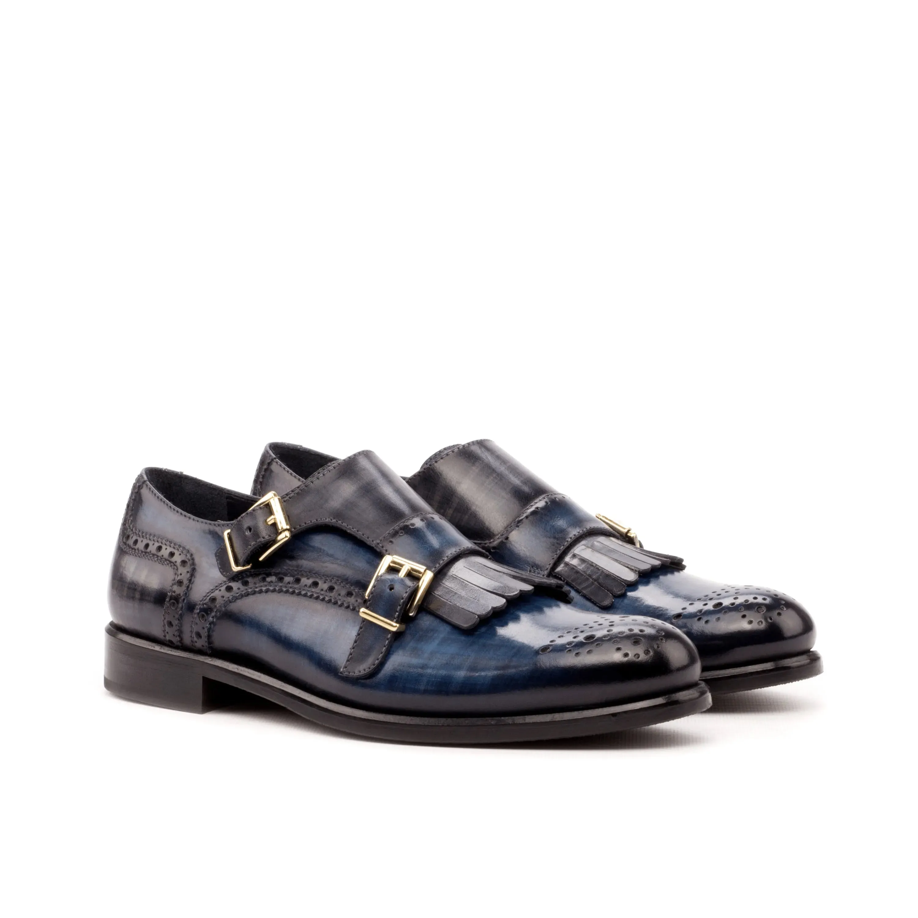 Gawain Kiltie Womens Patina Monk
