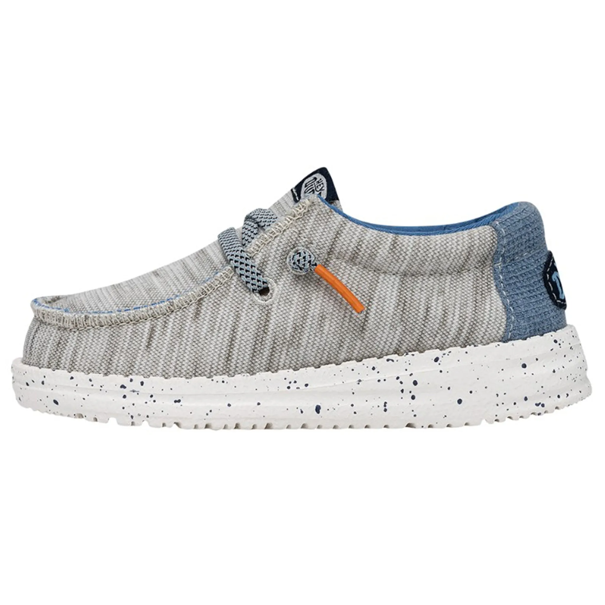 Hey Dude Wally Toddler Jersey Light Grey Shoes