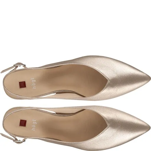 Hogl Light Bronze Sling Back|1001117800