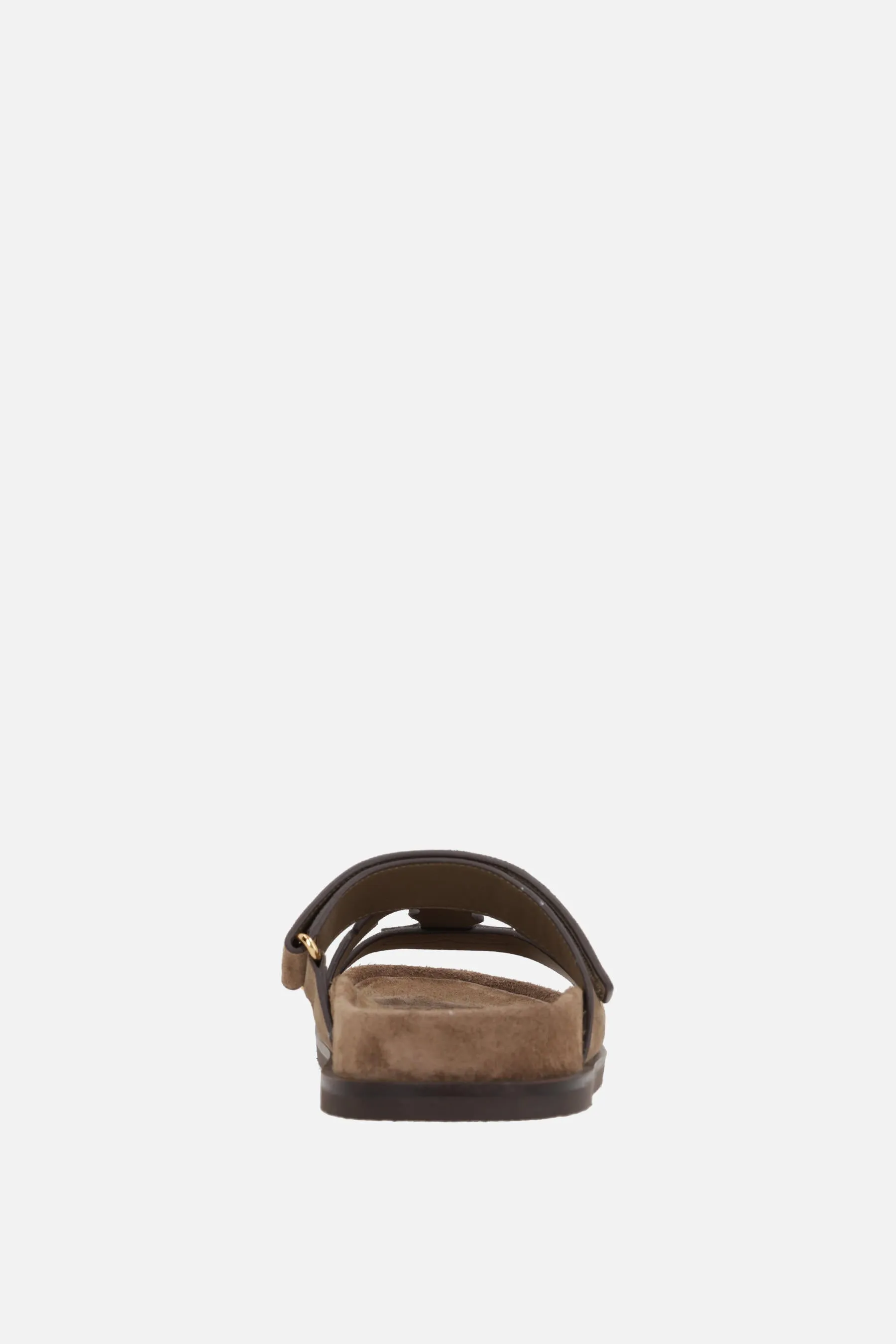 Ines Sport slide sandals in suede