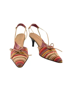 Kenzo Kitten Heels mit Schleife (36/37.5/39)
