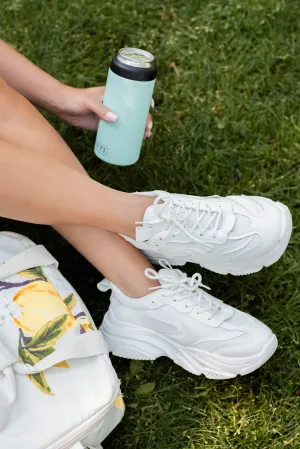 Kick Starter Chunky Dad Sneakers (White)