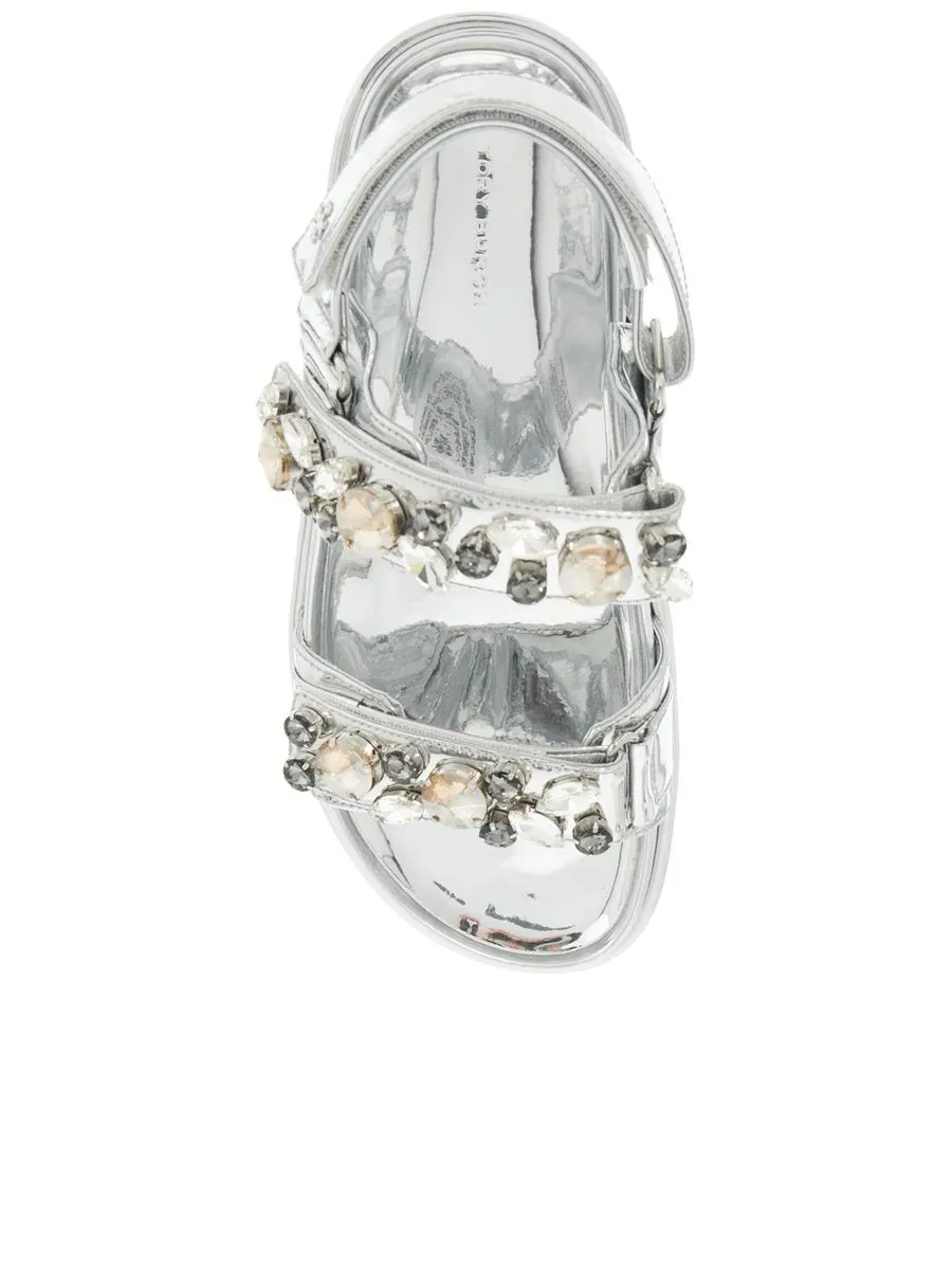 Kira Sport Sandals With Crystals
