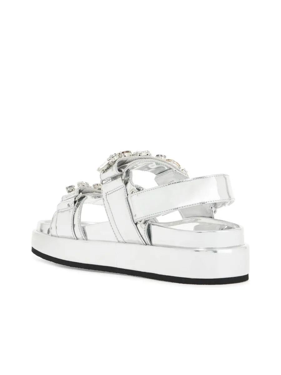 Kira Sport Sandals With Crystals