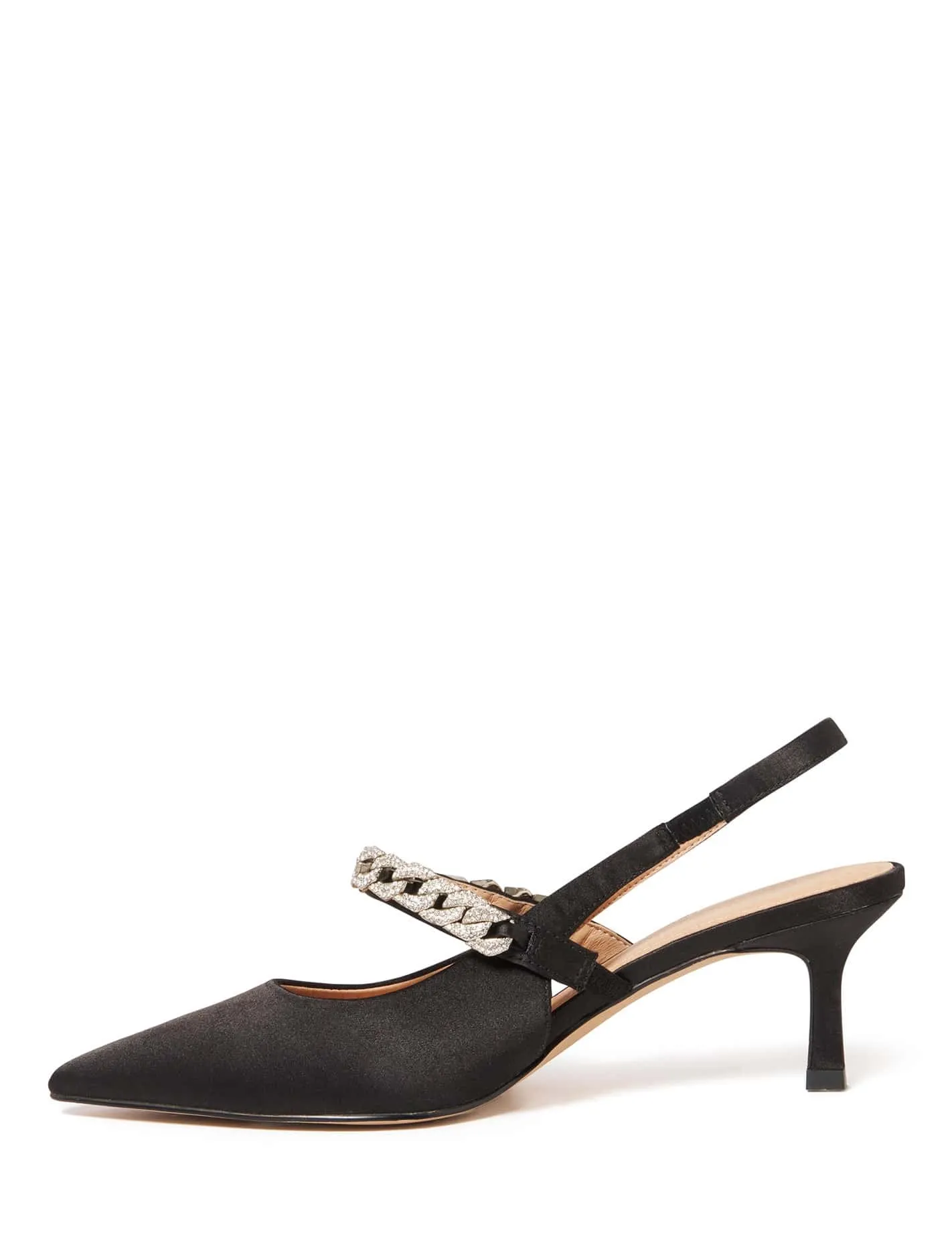 Kylee Diamante Detail Slingback Heel