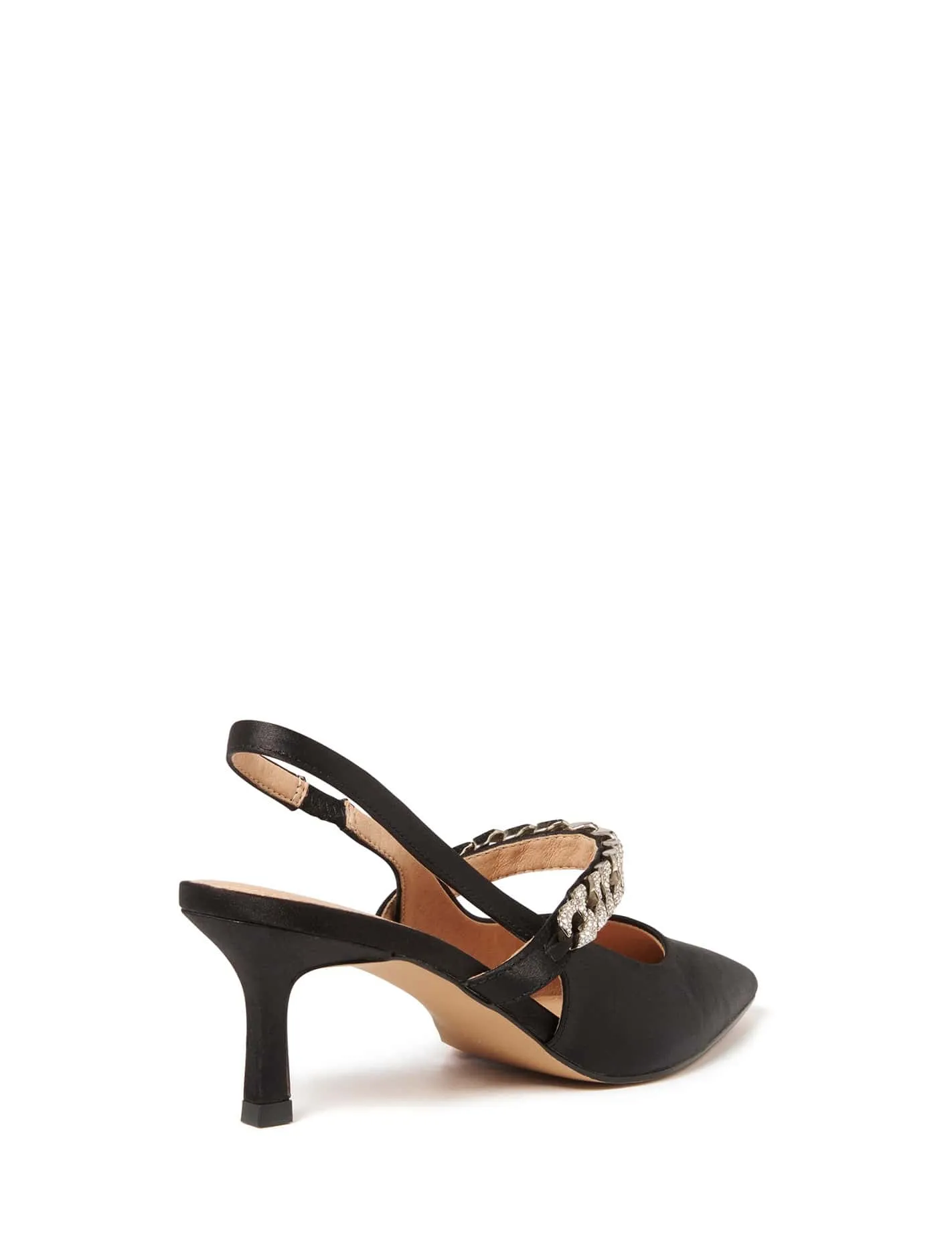 Kylee Diamante Detail Slingback Heel