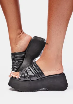 Licensed To Chill Platform Sandals