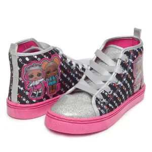 L.O.L. Surprise! Girls 11-3 Hi-Top Canvas Sneaker