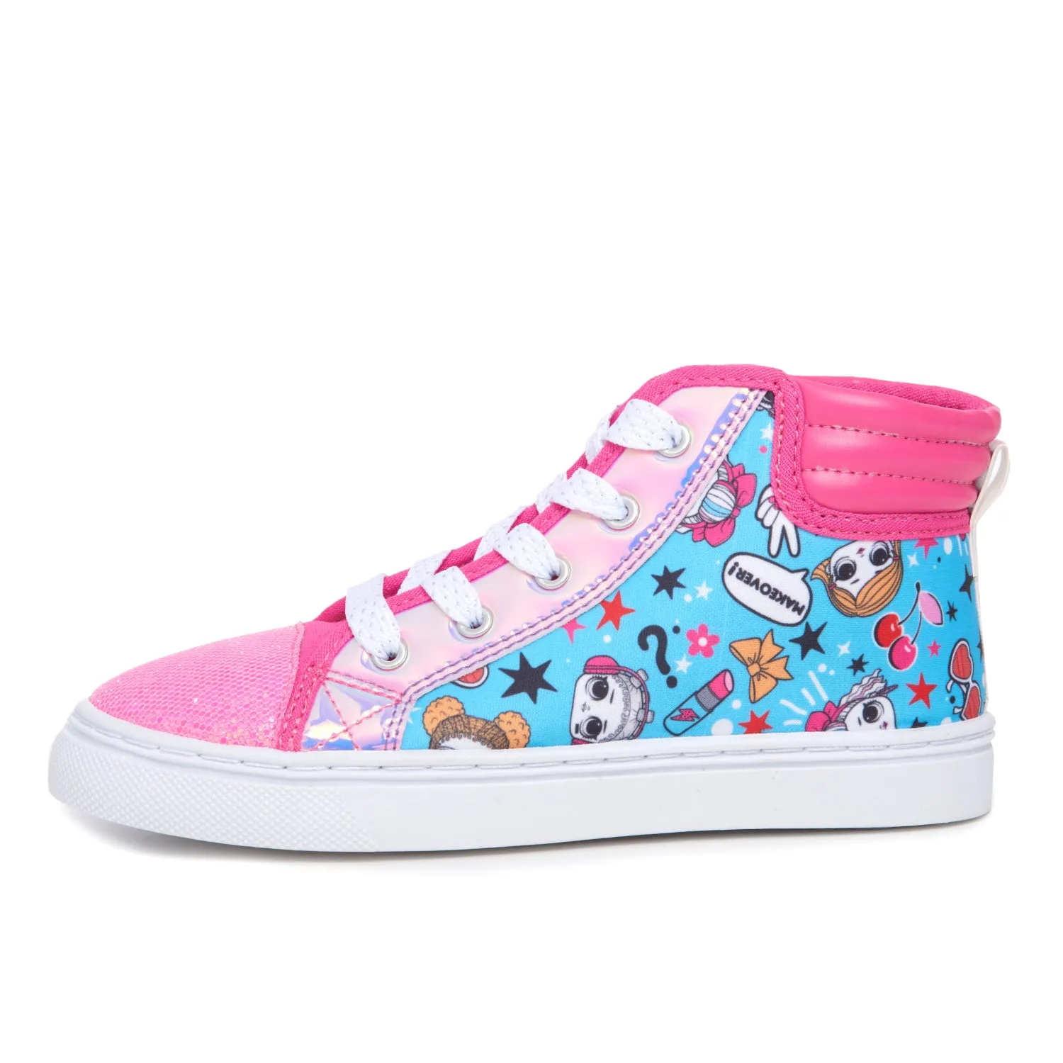 L.O.L. Surprise! Girls 11-3 Hi-Top Canvas Sneaker