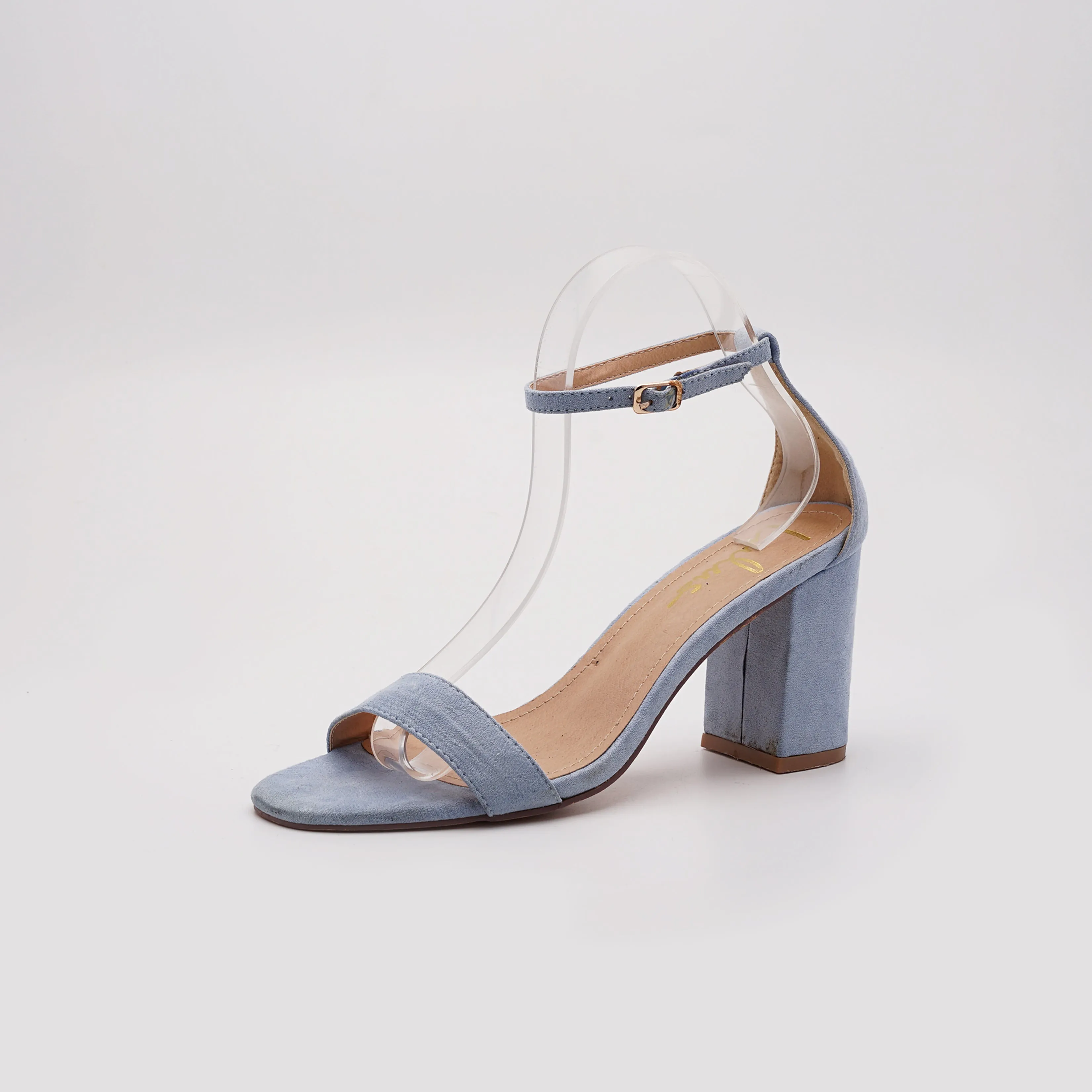 Lulus Block Ankle Heel
