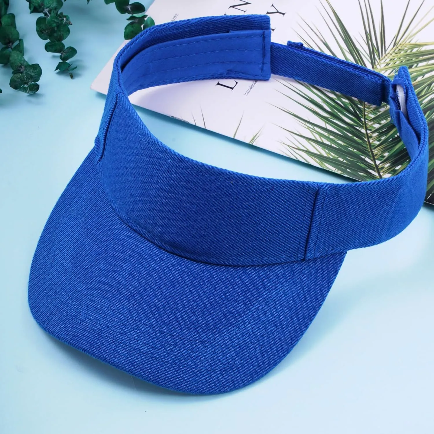 Marrywindix 1 Piece of Sport Wear Athletic Visor Sun Sports Visor Hat Visor Adjustable Cap for Women and Men (One Size)