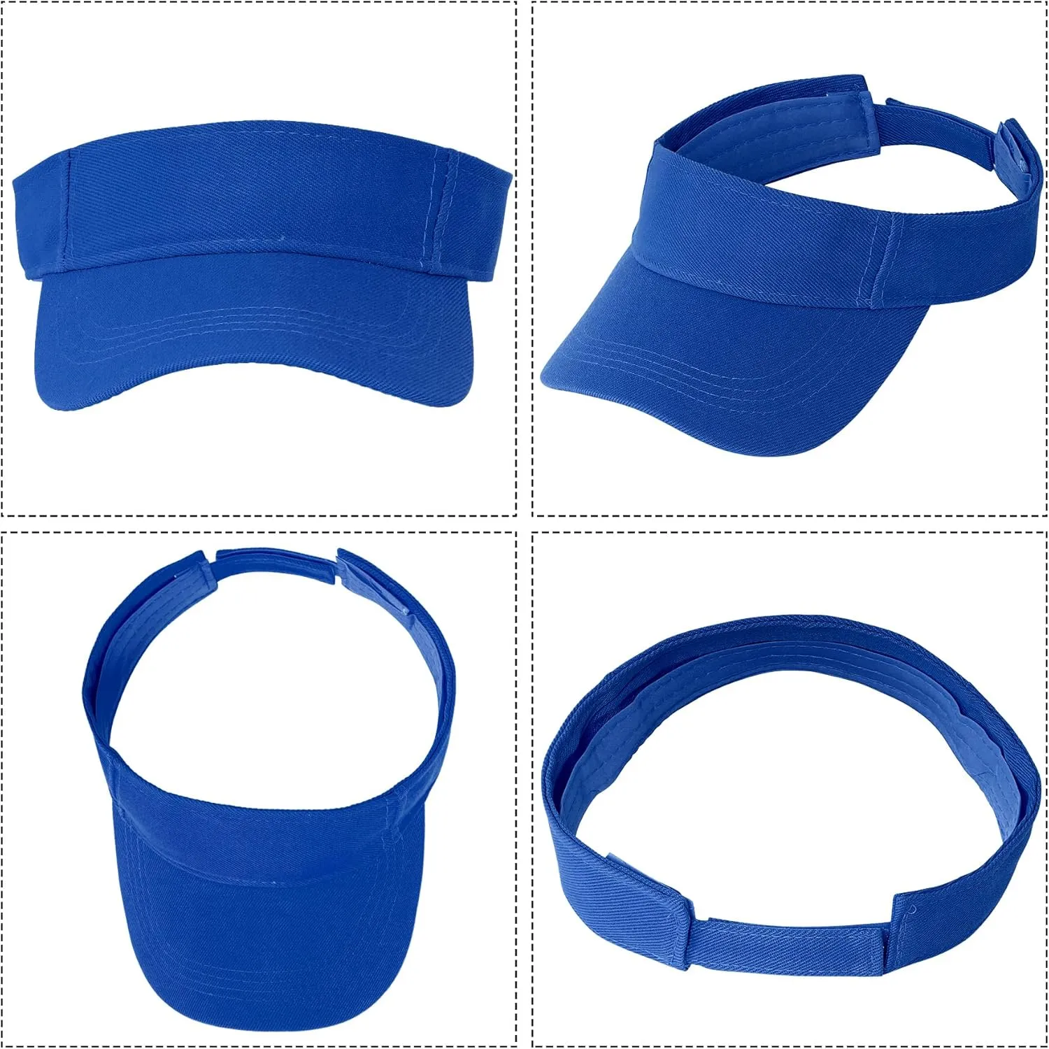 Marrywindix 1 Piece of Sport Wear Athletic Visor Sun Sports Visor Hat Visor Adjustable Cap for Women and Men (One Size)
