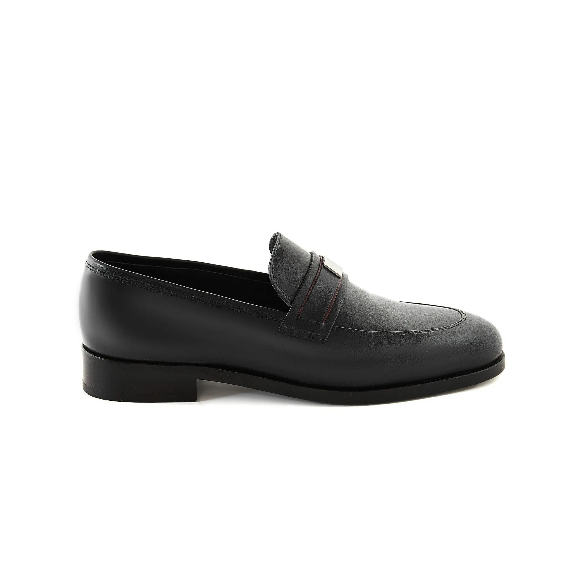 Men's Calf Leather Handmade Moccasin M7015