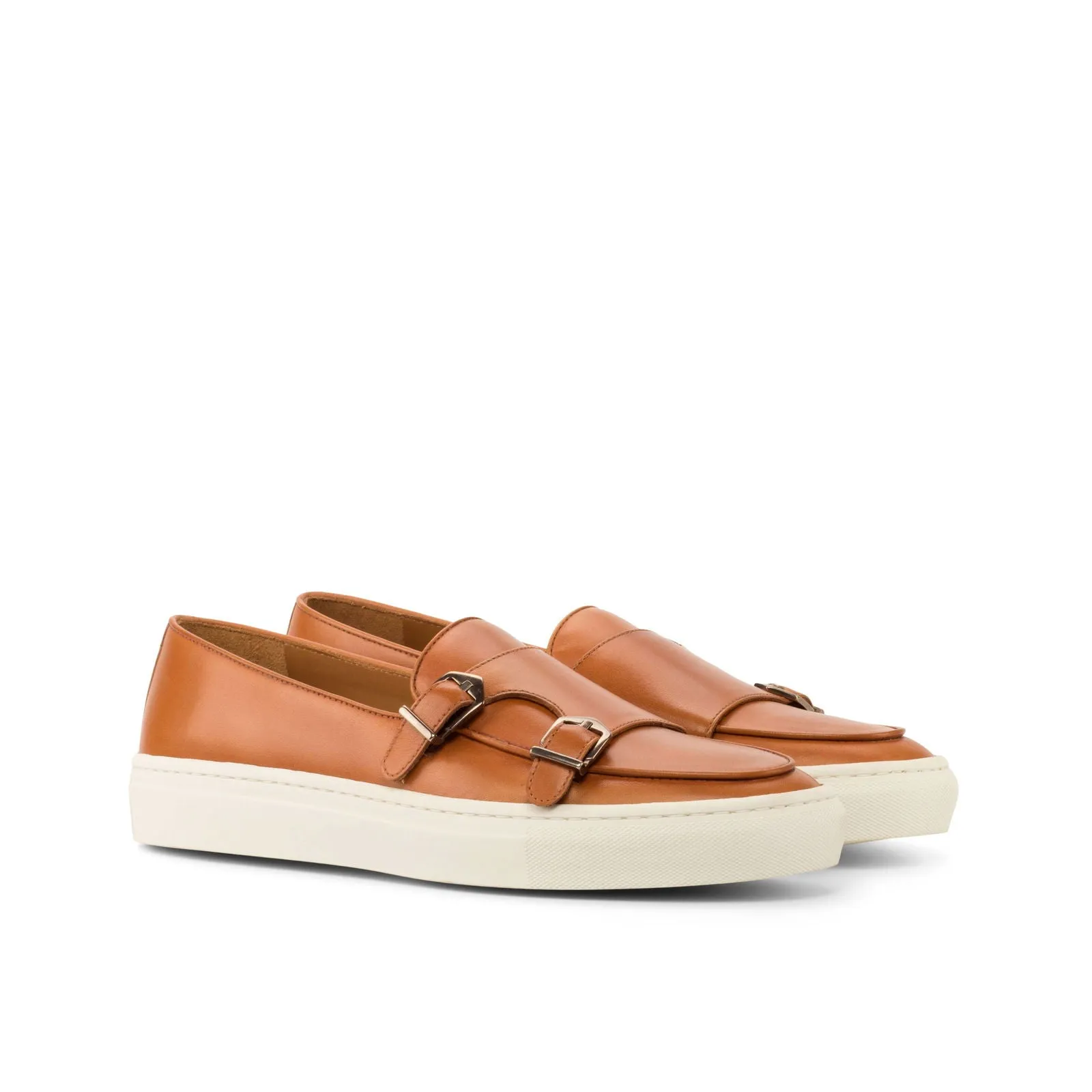Men's Double Monk Sneakers Wide Plus Size 3825