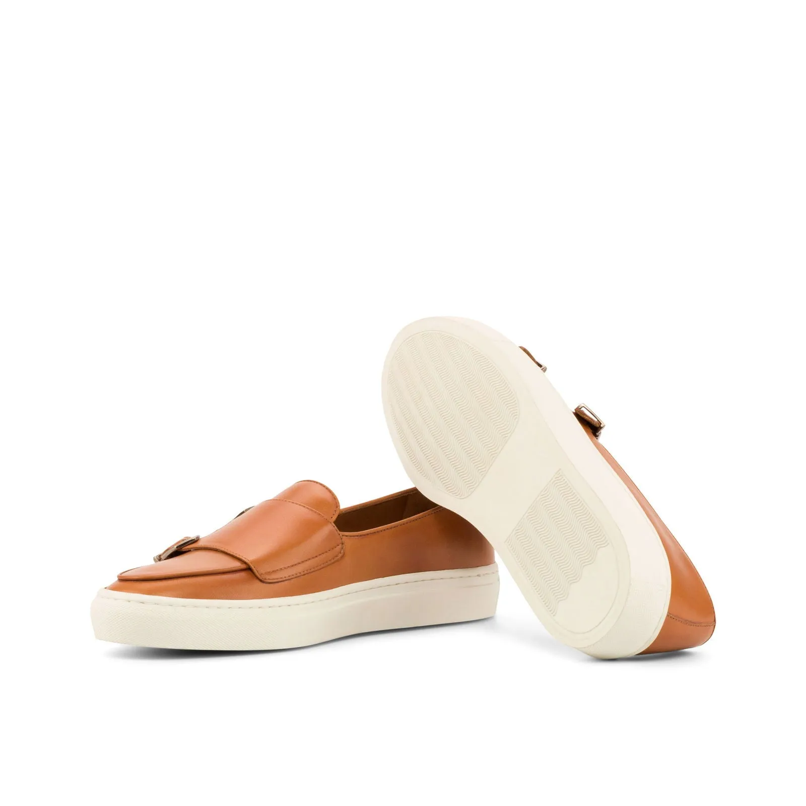 Men's Double Monk Sneakers Wide Plus Size 3825