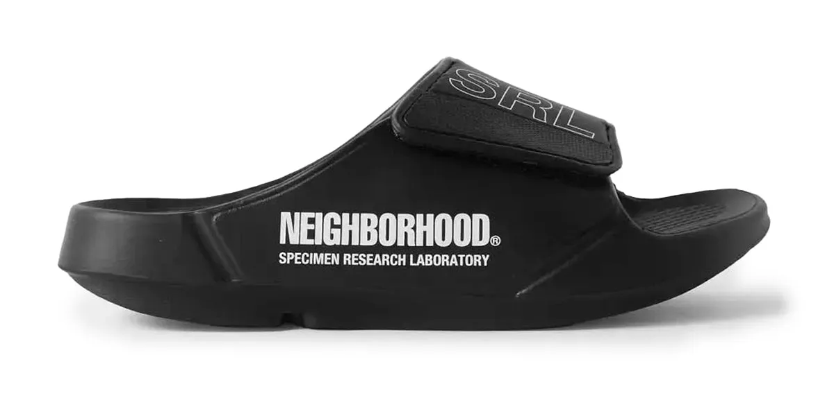 Men's OOahh Sport Flex Slide Sandal - OOFOS x Neighborhood