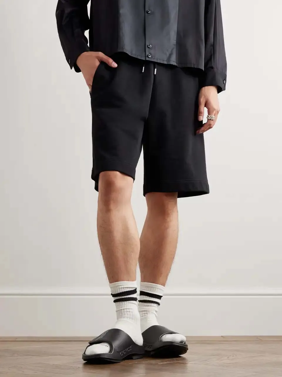 Men's OOahh Sport Flex Slide Sandal - OOFOS x Neighborhood