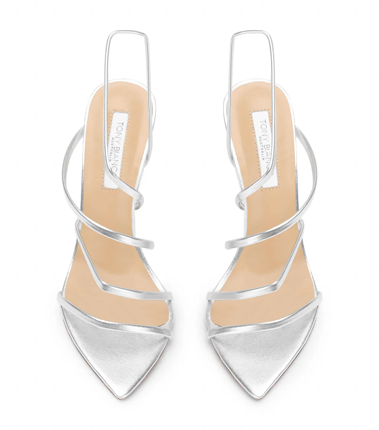 Milana Silver Nappa Metallic