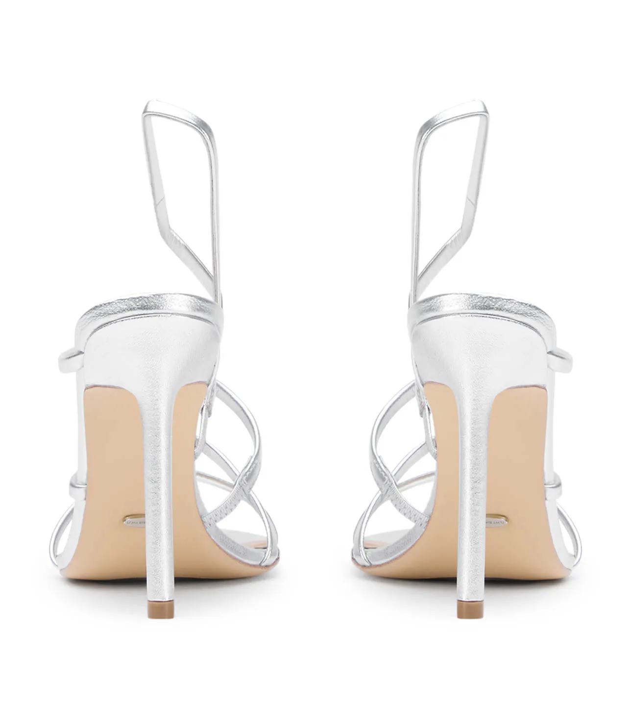 Milana Silver Nappa Metallic