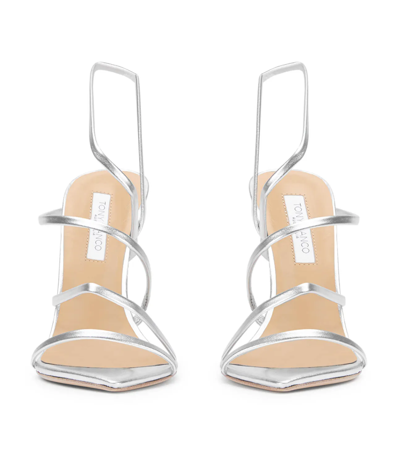 Milana Silver Nappa Metallic