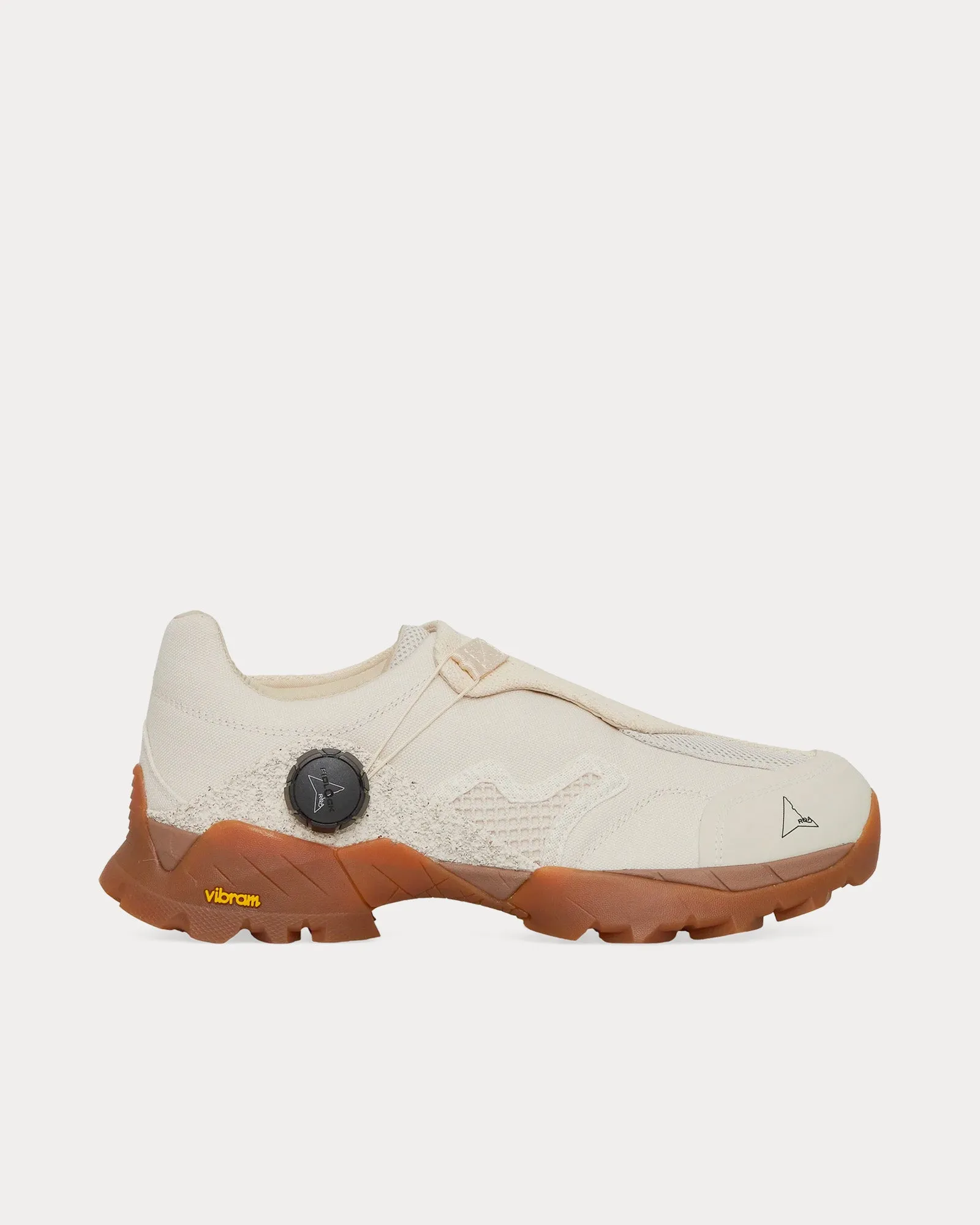 Minaar Beige Slip On Sneakers