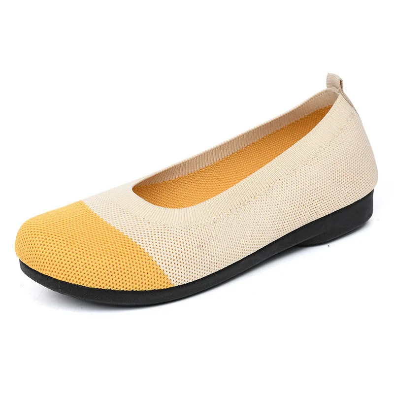 Nanccy Weaving Breathable Loafers  Comfortable Walking Casual Flats Shoes WF15